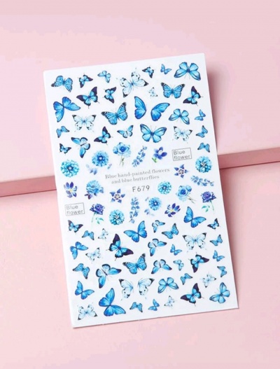 Autocolantes Blue Butterfly