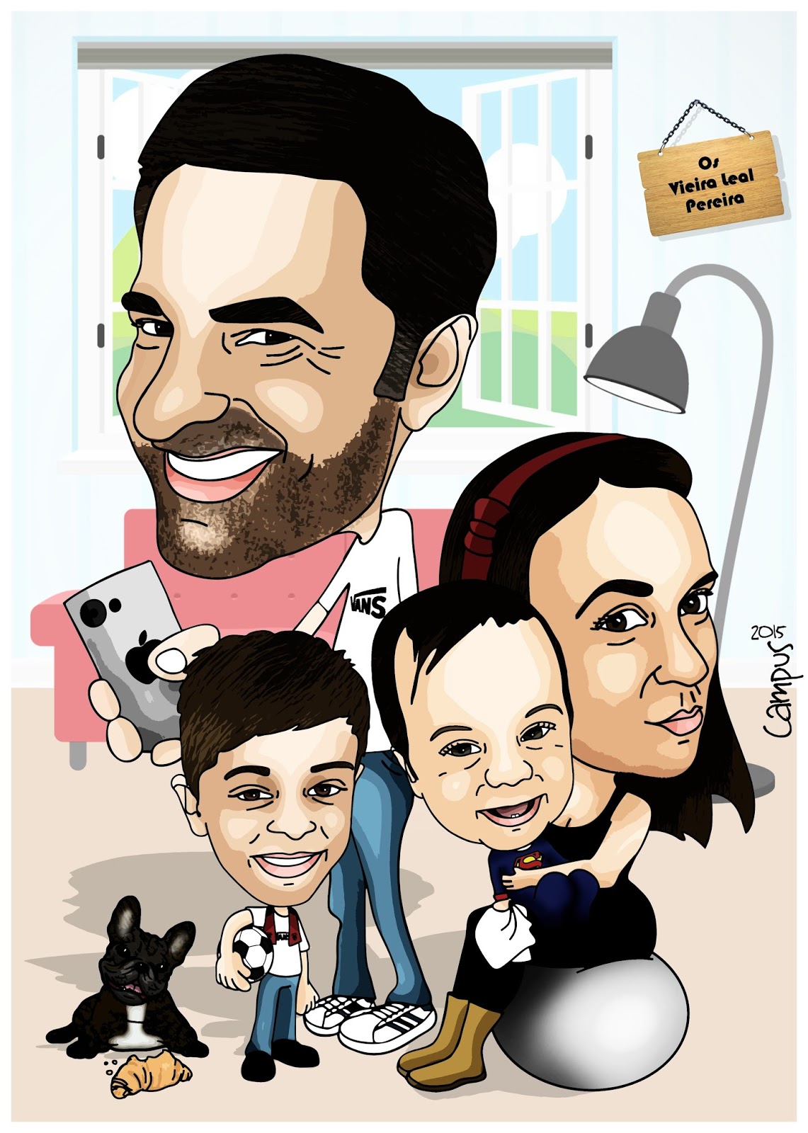 Caricaturas de grupo Caricaturas de grupo