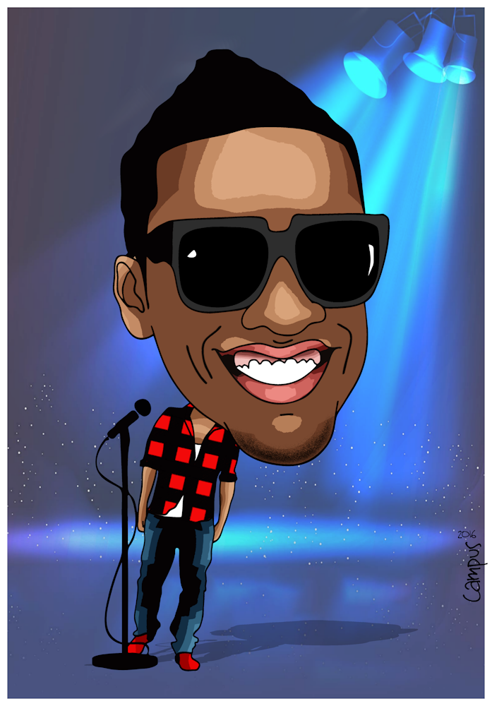 Caricatura de Anselmo Ralph