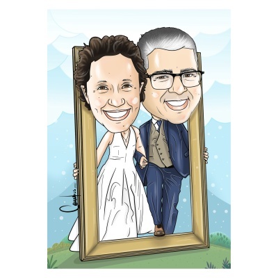 Caricaturas de Noivos