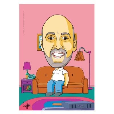 Caricaturas&#x20;estilo&#x20;Simpsons