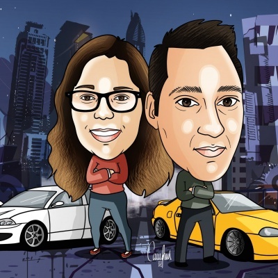 Caricaturas&#x20;em&#x20;tela