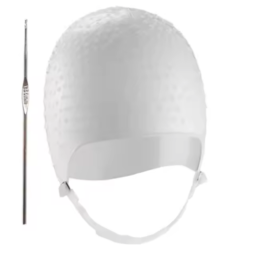 Touca Madeixas Silicone com Faixa de Ajuste