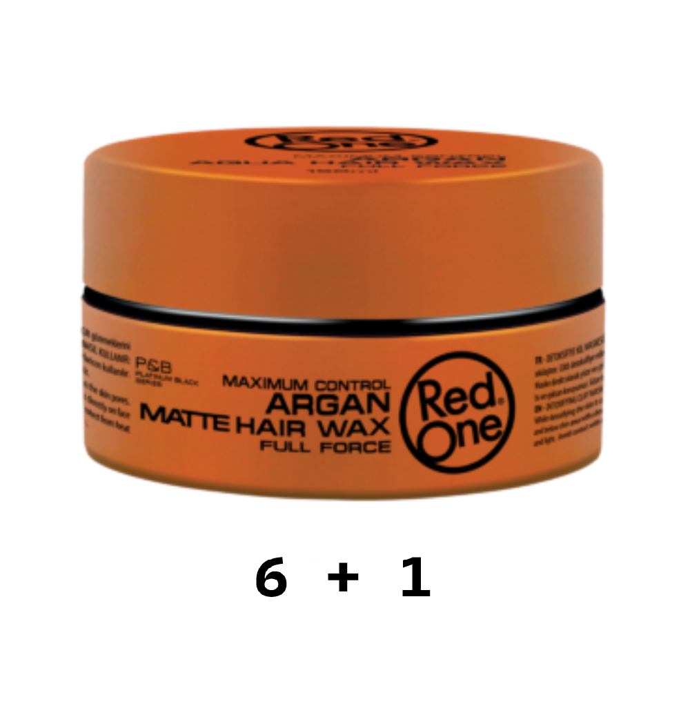 RED ONE Wax Matte Argão 150ml (6+1)
