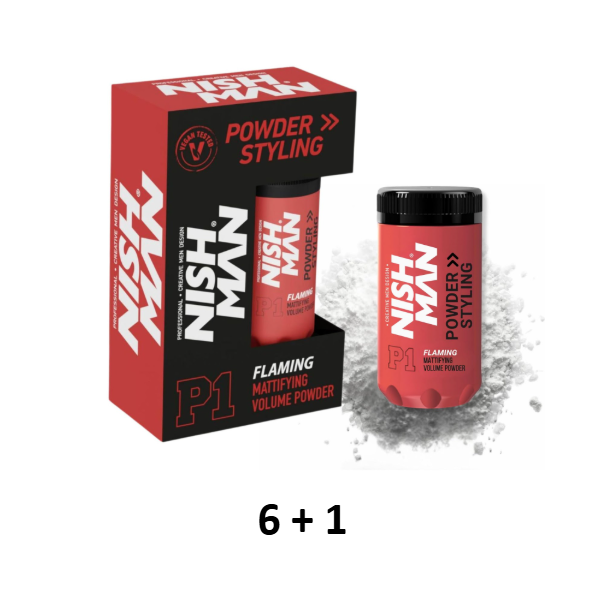 Cera em pó Nishman - P1 Flaming 20g (6+1)