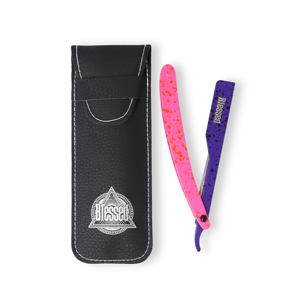Navalha Blessed Rosa/Roxo