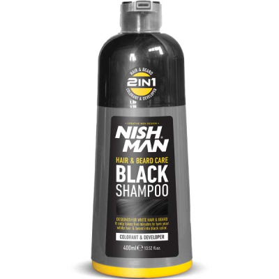 Pack Coloração Cabelo & Barba Coloring Champô Nishman 400ml
