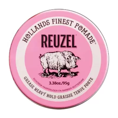 Reuzel Pink Pomade - Heavy Hold Grease 95g