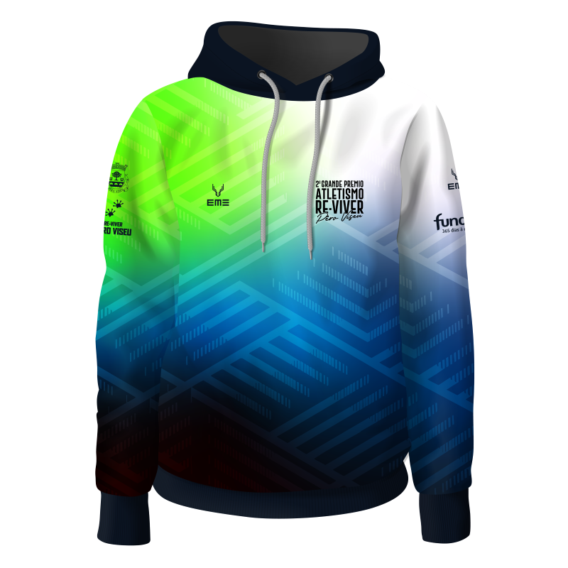 Hoodie 2.º Grande Prémio Atletismo Re-Viver Pêro Viseu Hoodie 2.º Grande Prémio Atletismo Re-Viver Pêro Viseu