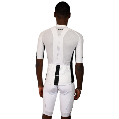 Jersey Ciclismo Challenge Your Limits Branco