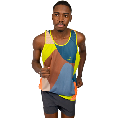 Camisola Alças Manchas Cores