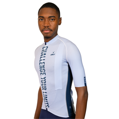 Jersey Ciclismo Challenge Your Limits Azul