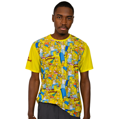 Jersey Corrida Simpsons Amarela