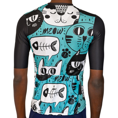 Jersey Ciclismo Katt Azul