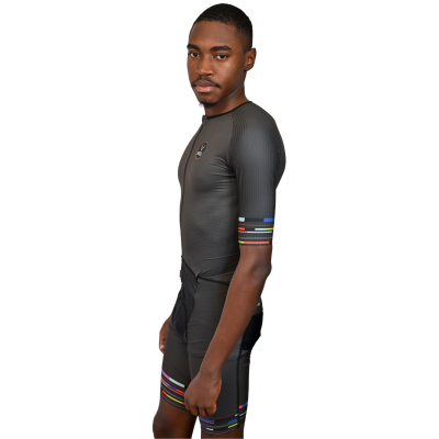 Fato Triatlo Completo com Abertura Videogame Cinza