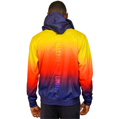 Hoodie Azul-Vermelho-Amarelo