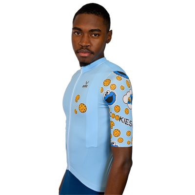 Jersey Ciclismo Monstro das Bolachas Azul