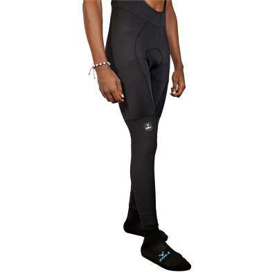 Calças ciclismo Térmicas Pro Pretas