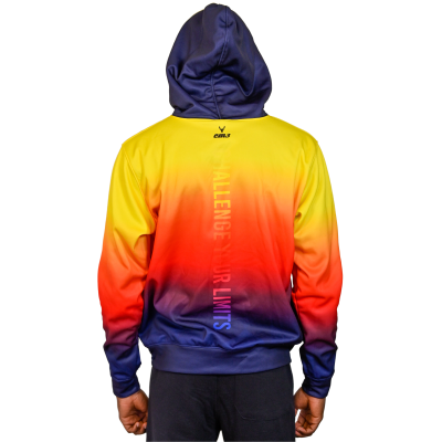 Hoodie Azul-Vermelho-Amarelo