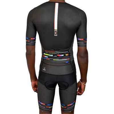 Fato Triatlo Completo com Abertura Videogame Cinza