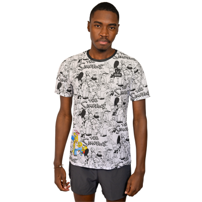 Jersey Corrida Simpsons Branco