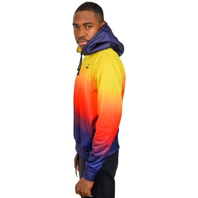 Hoodie Azul-Vermelho-Amarelo