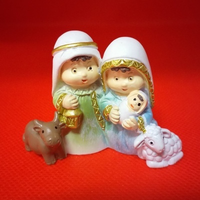 Presépio c/ Vaca e Ovelha