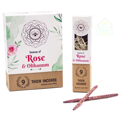 Incenso de Rosas e Olíbano
