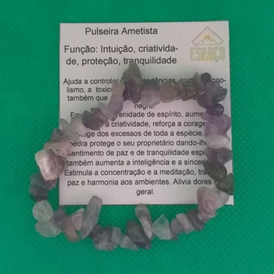 Pulseira de Ametista - Chip