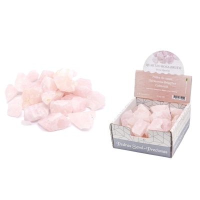 Quartzo Rosa em Bruto