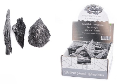 Cianita Negra em Bruto