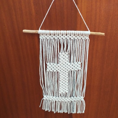 Painel de Macramé