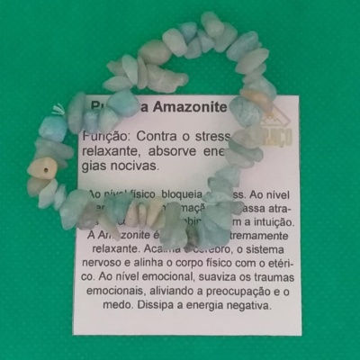 Pulseira de Amazonite - Chip