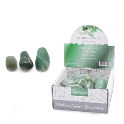 Quartzo Verde Rolado