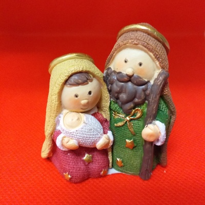 Presépio Vermelho e Verde