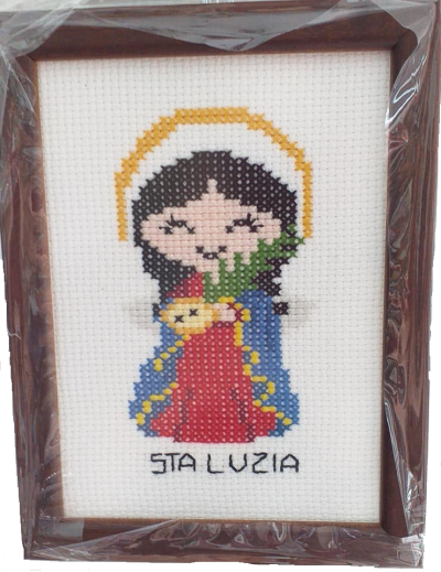 Quadro de Ponto Cruz de Santa Luzia