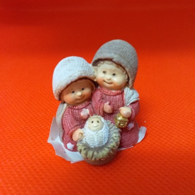 Presépio mini Branco/Vermelho