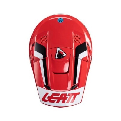 Capacete Leatt 3.5 V24 Com Oculos Vermelho