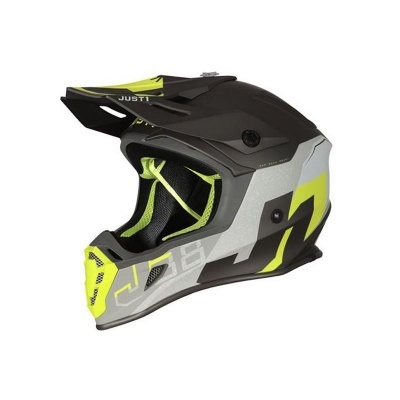 Capacete JUST1 J38 Color Amarelo Titanio