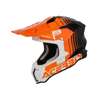 Capacete Acerbis Airstrike-C Carbono Laranja
