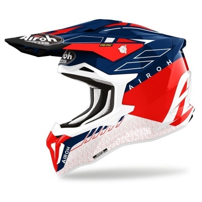 Capacete Airoh Strycker Skin Vermelho