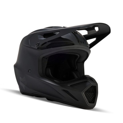 Capacete Fox V3 Solid Preto