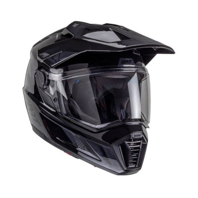 Capacete Leatt Adventure 8.5 Preto com oculos
