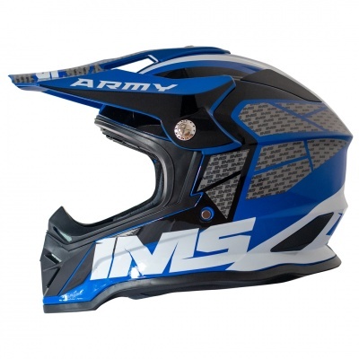 CAPACETE IMS ARMY 22 Azul