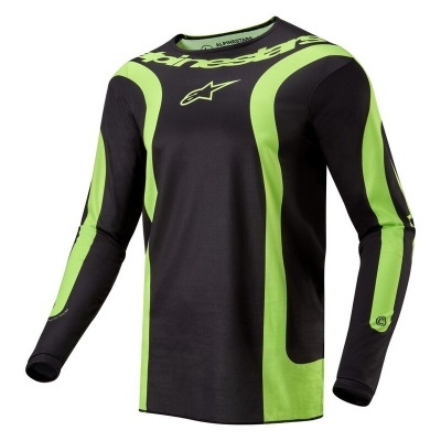 Camisola Alpinestars Fluid Lurv Preto/Amarelo