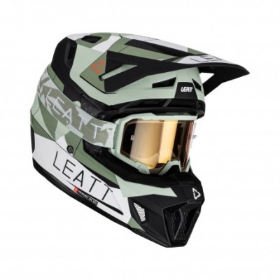 Capacete Leatt 7.5 2023 Cactus Com Oculos