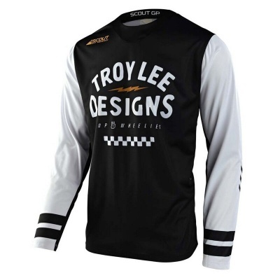 Camisola Troy Lee Designs Scout GP Ride ON preto