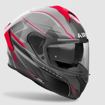 Capacete AIROH SPARK 2 SHADOW Vermelho