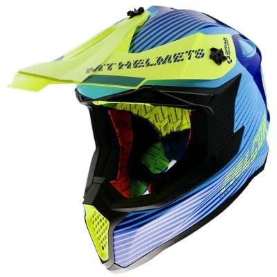 Capacete MT Falcon System Azul
