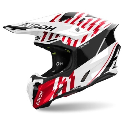 Capacete AIROH Twist 3 Thunder Vermelho